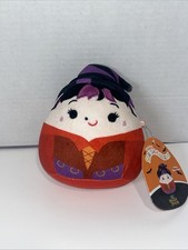 Squishmallows Disney Hocus Pocus Witch Mary Sanderson Halloween 5" Plush Toy NWT