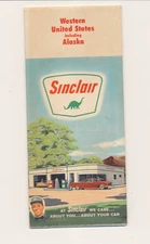 Sinclair Oil map Western US & Alaska #16