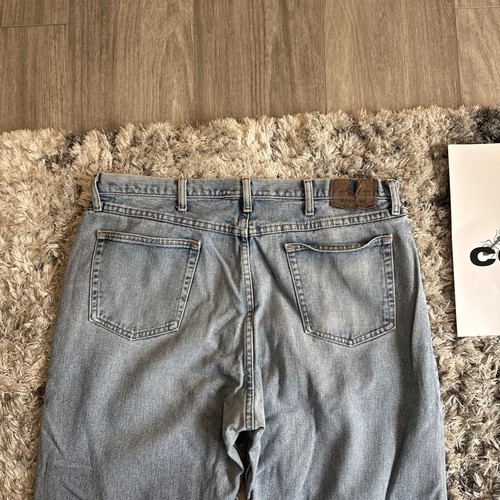 Pantalone jeans uomo vintage anni 90 Wrangler blu denim taglia 40x32 casual da lavoro Y2K - Foto 6 di 13