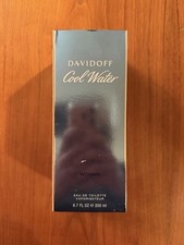 Cool Water by Davidoff perfume for women EDT 6.7 oz 200 ml Open Box