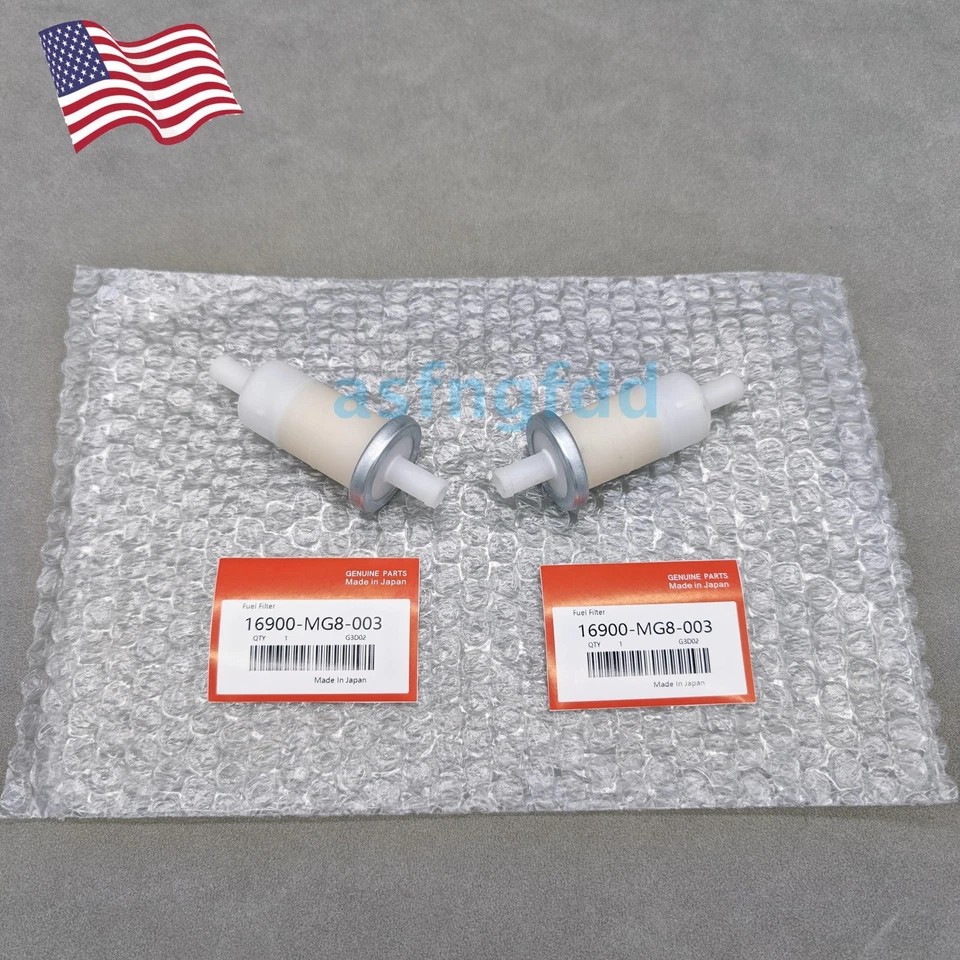 NEW 2x Fuel Filter For Honda Shadow ACE Aero Spirit 750 1100 Motorcycle Series — 第 3/4 张图片