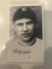 Stanley Coveleski  autograph auto signed postcard picture Hall of Fame