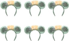 Wowser Mouse Ears Headbands 6-Pack Costume Party Dress-Up Festival Headbands