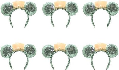 Wowser Mouse Ears Headbands 6-Pack Costume Party Dress-Up Festival Headbands