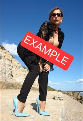 AKT VOLLBUSIG SEXY REIFE FRAU 8X6 FOTODRUCK MODEL EROTIK KUNST DESSOUS SCHÖN