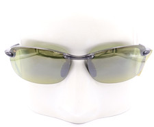 New Maui Jim MAKAHA READER 1.50 ASIAN FIT Gray Sunglasses HT805N-1115 / MJ0405SA