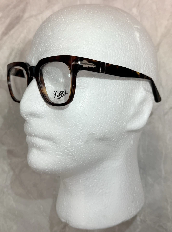 Gafas unisex transparentes PERSOL PO3325V 24 Havana 50 mm Foto 4 de 4