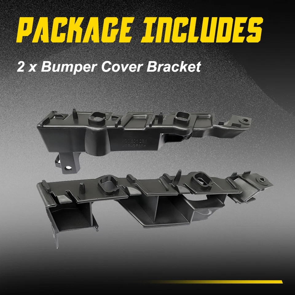 Soporte de retención de parachoques delantero para conductor y pasajero 2-20X para Audi S6 A6 12-18 Foto 4 de 4