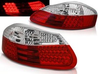 Led RüCkleuchten Heckleuchten FüR Porsche Boxster 986 Bj. 96-04 Rot/Chrom