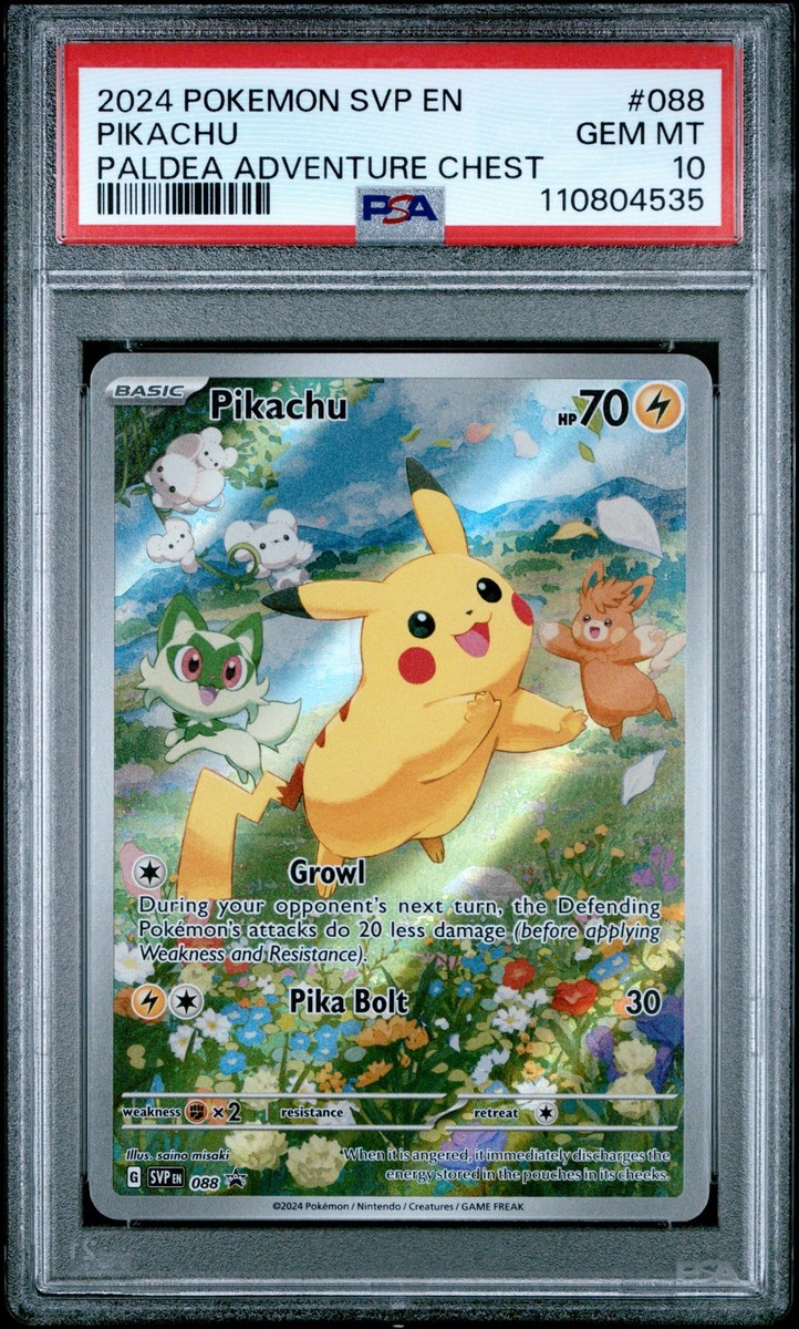 2024 POKEMON SVP EN-SV BLACK STAR PROMO PALDEA ADVENTURE