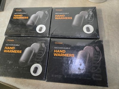 X4 SEALED Ocoopa UT3 Lite Rechargeable Hand Warmers 2 Pack Black USB-C