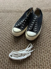 Converse All Stars Chuck Taylor black label low top sneakers trainers 11