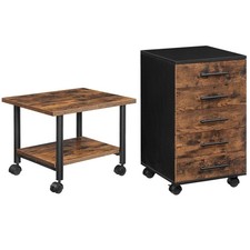 Printer Stand Printer Cart Printer Table Filing Cabinet Rolling File Cabinet