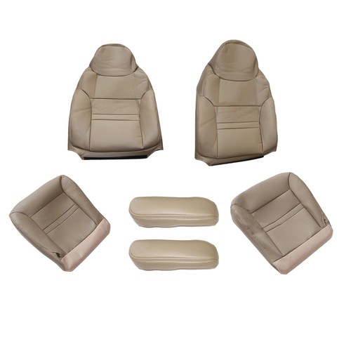 Front Bottom & Top Seat Cover Set For Ford Excursion Limited 2000-2001 Repair - Picture 6 of 23