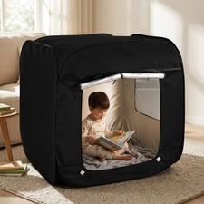 Sensory Tent for Kids with Autism,Blackout Sensory Room Foldable Sensory Tent
