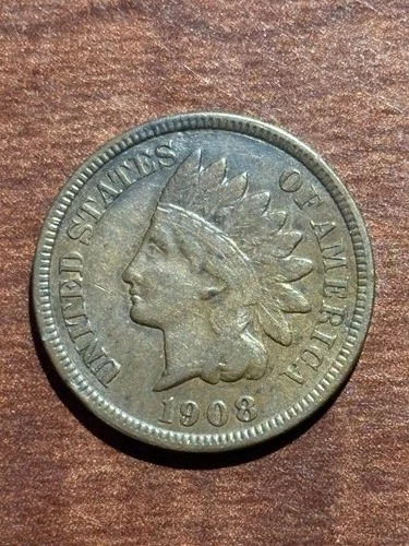 🔥1908-S Indian Head Cent, VF+, Highly Sought Date/Mint, MAKE AN OFFER🔥