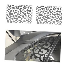 Leopard Cheetah Car Side Window Decals, 2PCS Vinyl Leopard Cheetah Vehicle