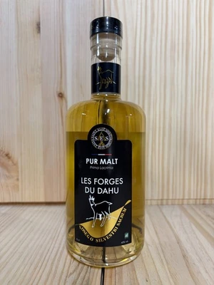 1 Bouteille de Whisky Pur Malt Les Forges du Dahu SES France 70cL 45° - Photo 1/3