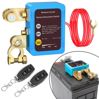 #ad Remote Battery Disconnect Switch 12v 240A Upgrade Smart Voltage Kill Switch $22.59