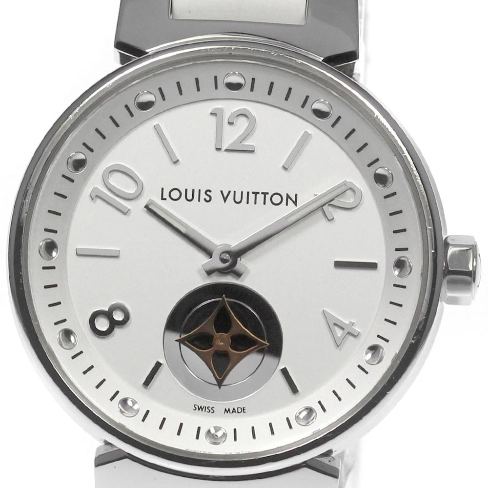 LOUIS VUITTON（LV） Orologio da donna Louis Vuitton Tambour Moon Star Q8J10 quadrante argento quarzo_794472