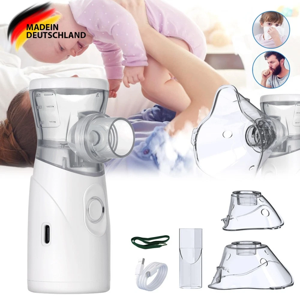 HABOWN Inhalationsgerät Tragbar Vernebler Inhalator Für Erwachsene
