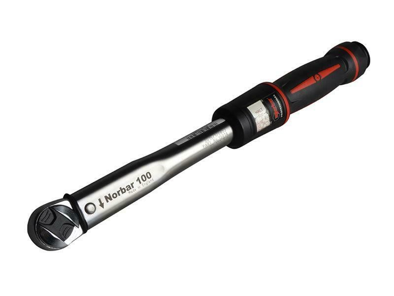 Norbar Pro 100 Adjustable Reversible Automotive Torque Wrench 3/8In Drive 20-100