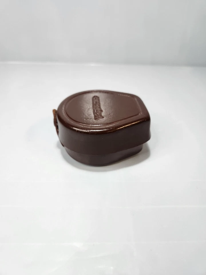 Funda de cuero original Voigtlander 90/099 para filtros y capucha Foto 2 de 4