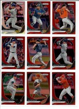 2020 Panini Prizm Baseball RED PRIZM You Choose HOERNER TROUT YELICH ROSARIO++