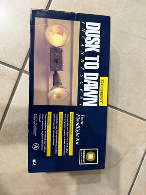 Regent Lighting  Suitable for wet locations Twin Floodlight Kit