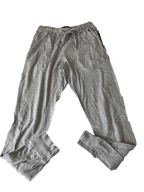 Polo Ralph Lauren Jogger Pants Men's Small Gray Tapered Pony