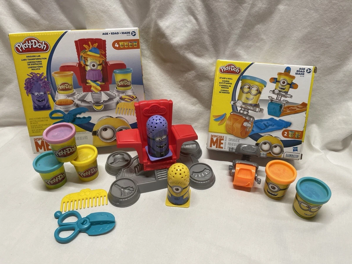 Pack de Pâte à Modeler Play Doh Les Minions avec 2 pots + 2