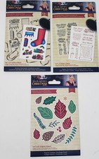 3 Sets 43pc TWAS THE NIGHT BEFORE CHRISTMAS Stamps  Dies Crafters Companion