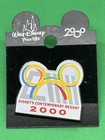Disney's Contemporary Resort 2000 WDW Cast Members Disney Pin On Card — photo 3