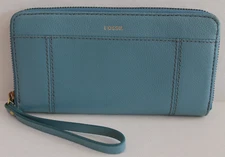Fossil Jori RFID Zip Around Wallet Wristlet