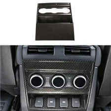 For Land Rover Defender 110 2020-24 Carbon Fiber Car Rear AC Switch Button Frame