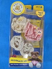 Build A Bear Workshop Accessorize Me Girls Panties  Slippers NOS 2004