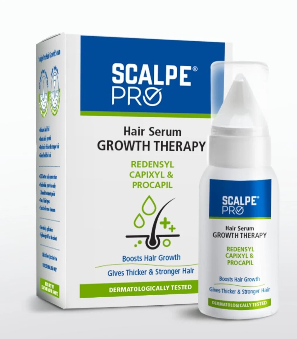 Scalpe Pro Hair Growth Serum Gives Thicker & Stronger Hair - 30 ml Free Shipping
Opens in a new wind