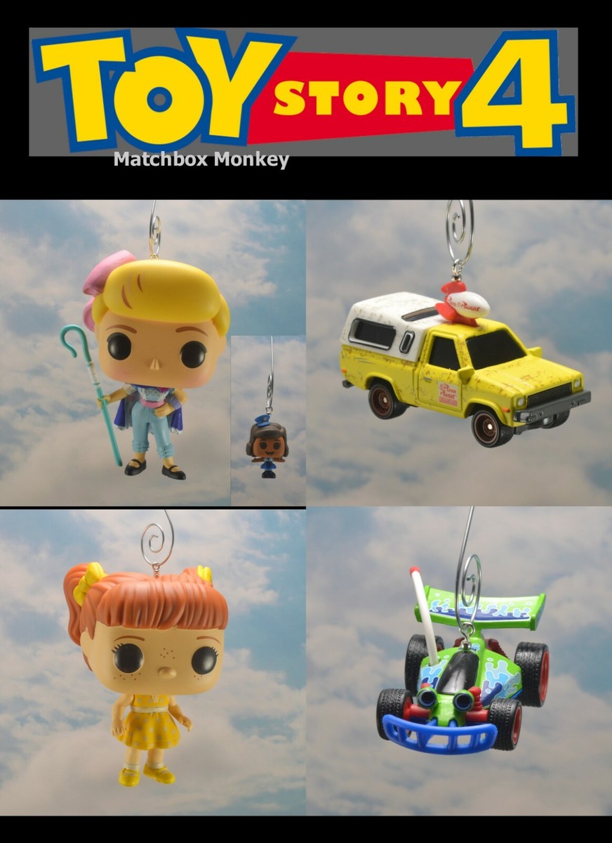 Toy Story Custom Christmas Ornament 4 Woody Buzz Gabby Bo Peep RC 