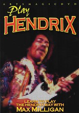 JIMI HENDRIX New Sealed GUITAR INSTRUCTIONAL MAX MILLIGAN DVD