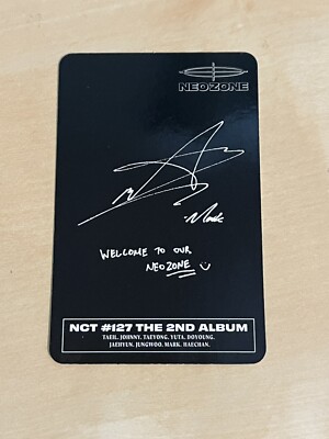 Official Mark Photocard NCT 127 Neo Zone Album T Version | eBay