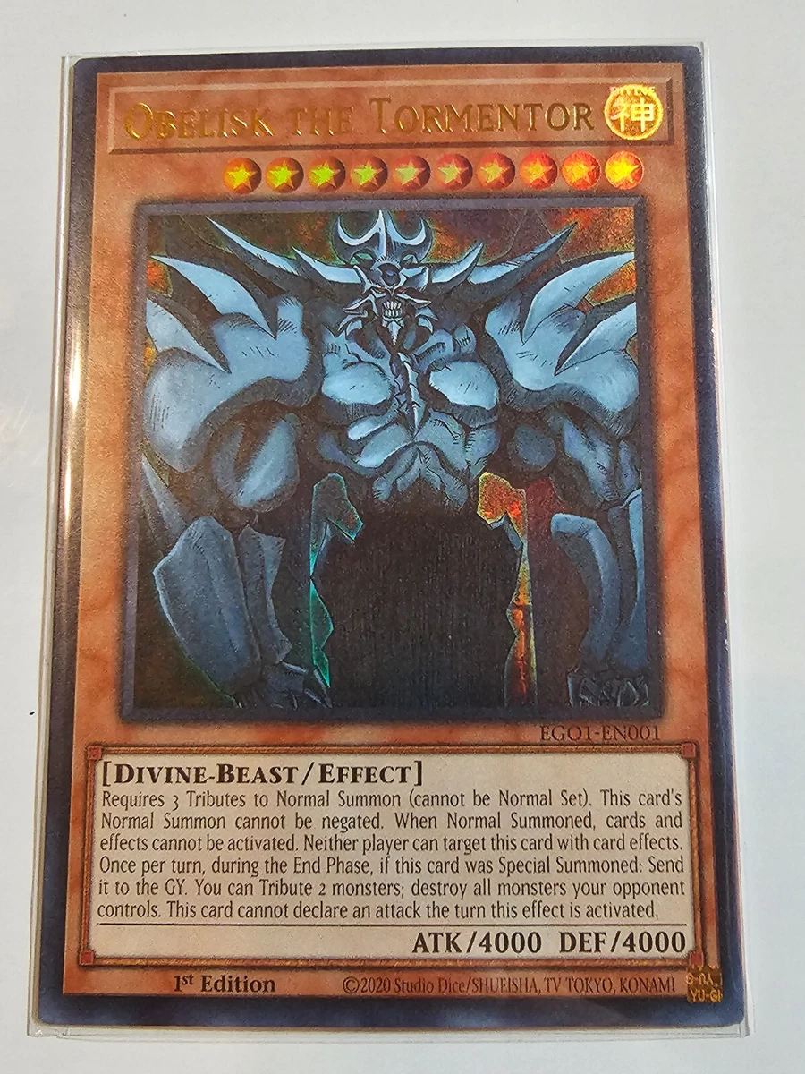 Preços baixos em Obelisk The tormentor RARO Yu-gi-oh! TCG Cartões