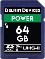 Power 64GB SDXC UHS-II Memory Card – 300Mb/S Read, 250Mb/S Write | Ideal for 8K,