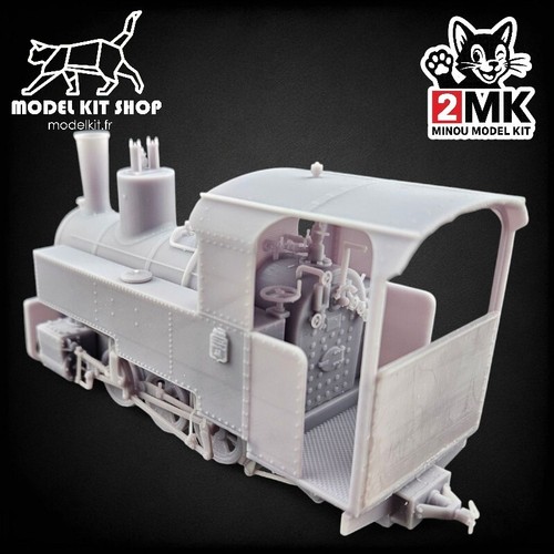 0 - 1:43.5 - Locomotive Decauville 030T by modelkit fr - Imagen 12 de 13