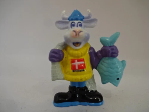 Play & Collectible Figure / Milka Cow with Fish