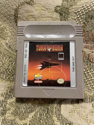 Turn and Burn (Nintendo Game Boy, 1992) Authentic Tested !!