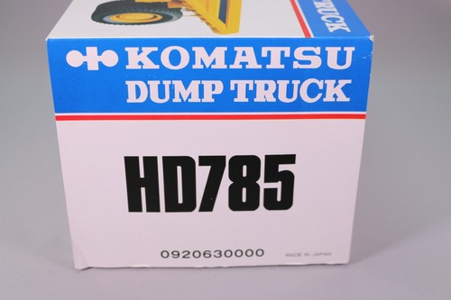 ZP029 KOMATSU 0920630000 1/45 Camion TP chantier benne Dump Truck HD785 - Picture 2 of 9