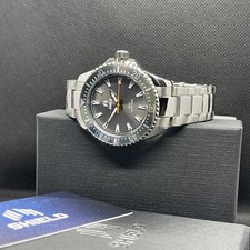 Shield ABYSS Silver Bezel/Silver Dial Quartz,...