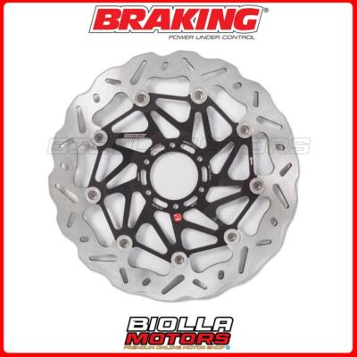 WK004L BREMSSCHEIBE VORNE LINKS BRAKING HONDA CBR F 600 1998 - WAVE FLOATING SK