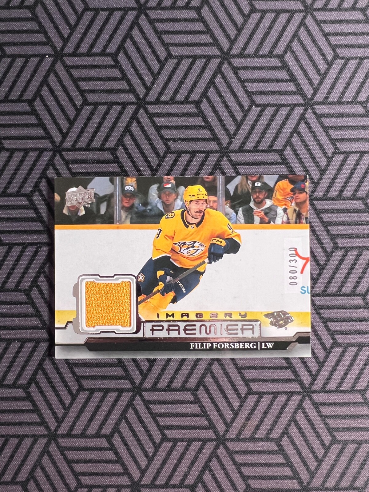 Filip Forsberg 2022-23 UPPER DECK PREMIER Premier Dynamic Imagery /300