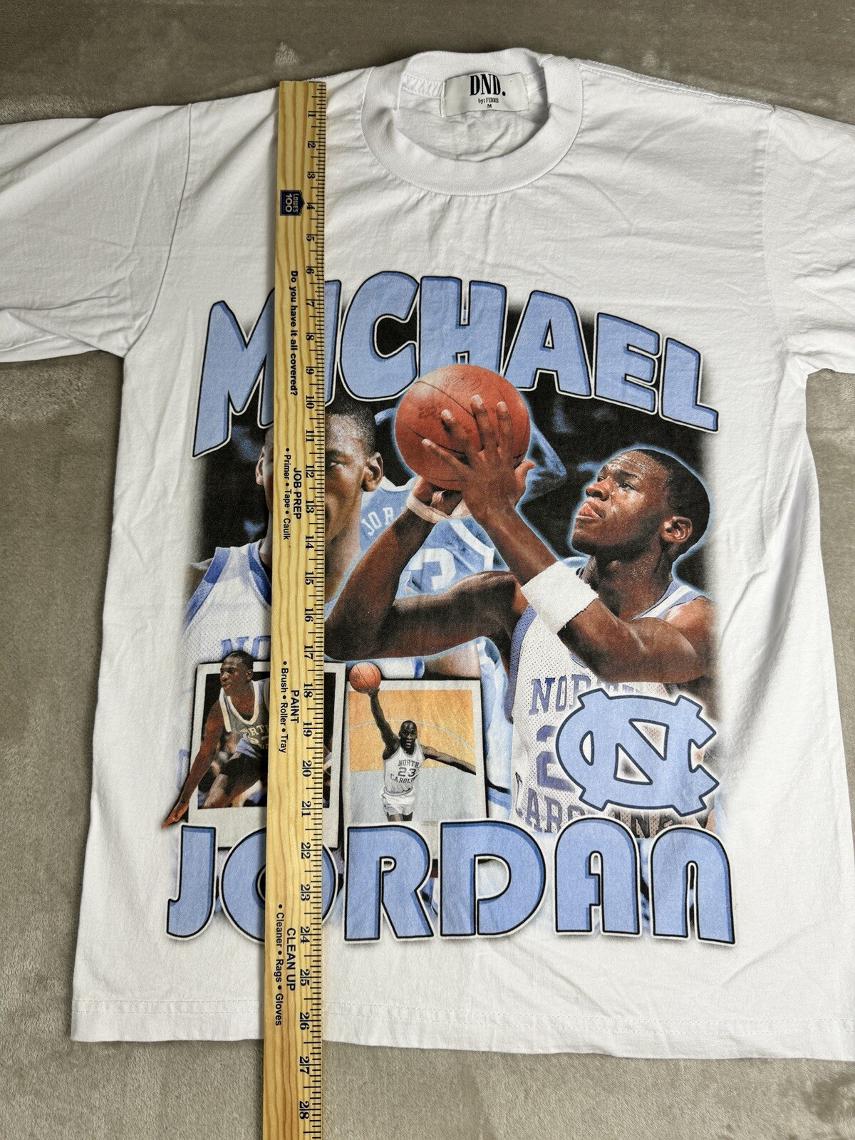 NWOT Men’s Vintage Style DND By Ferris Michael Jordan Graphic Tee  Size Medium thumbnail 6